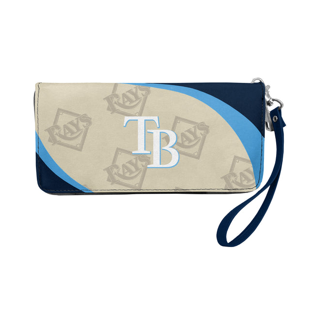 Cartera con organizador curvo de los Tampa Bay Rays