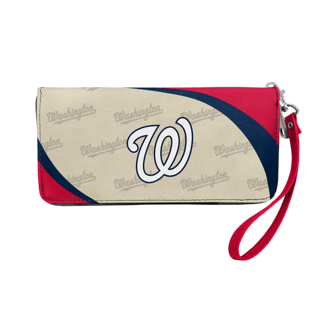 Cartera con organizador curvo de los Washington Nationals