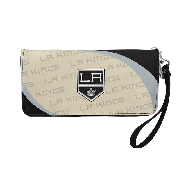 Cartera con diseño de organizador curvo de Los Angeles Kings