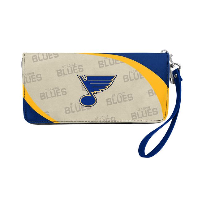 Cartera con diseño curvo de los St. Louis Blues