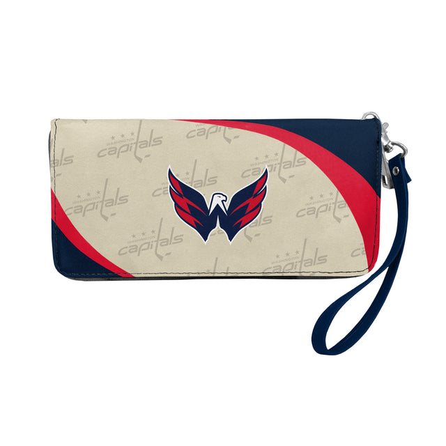 Cartera con organizador curvo de los Washington Capitals