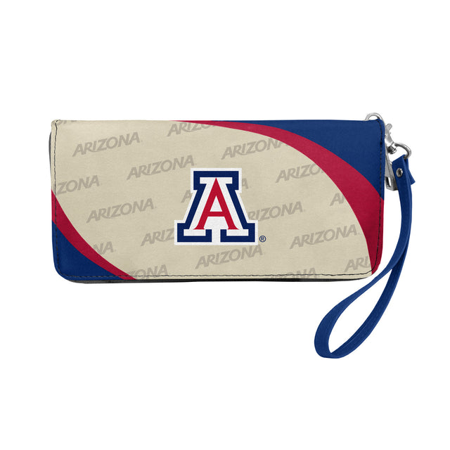 Cartera con organizador curvo de los Arizona Wildcats