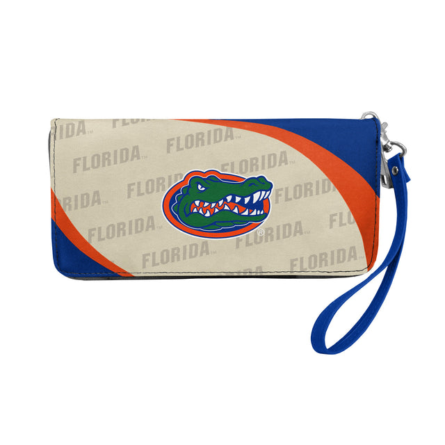 Cartera con diseño de organizador curvo de Florida Gators