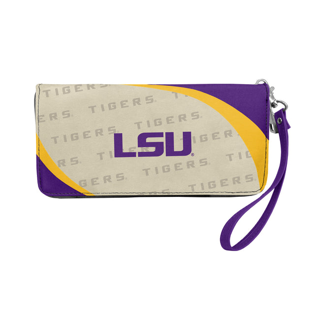 Cartera con organizador curvo de los LSU Tigers