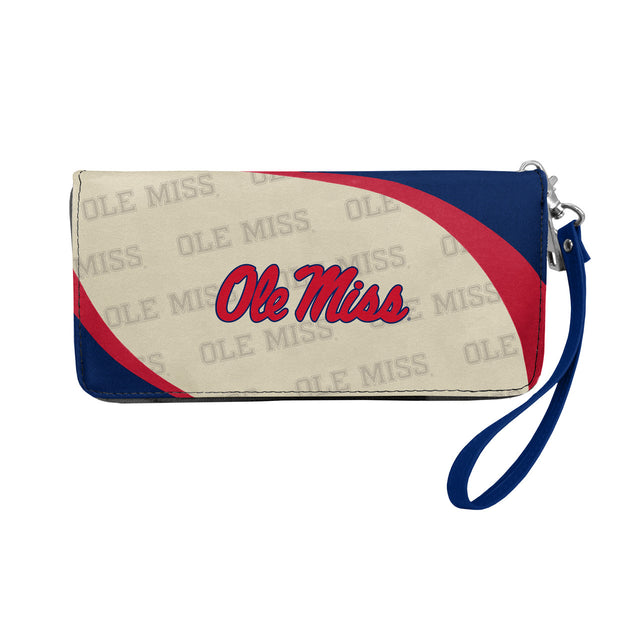 Cartera estilo organizador curva de los Mississippi Rebels