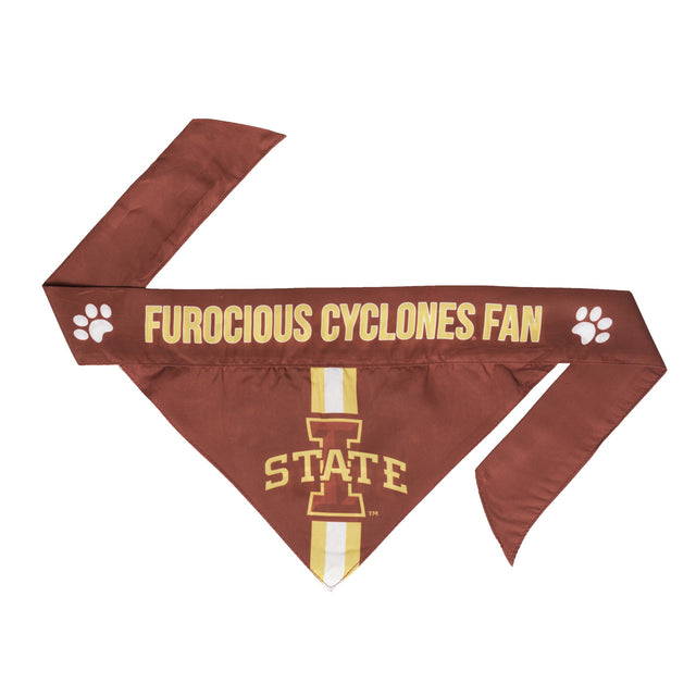 Pañuelo para mascotas de los Iowa State Cyclones, talla S