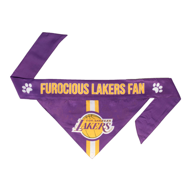 Los Angeles Lakers Pet Bandanna Size XS