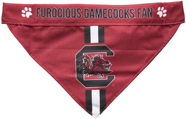 Bandana para mascotas de los Gamecocks de Carolina del Sur, talla S