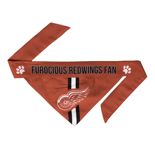 Pañuelo para mascotas de los Detroit Red Wings, talla S