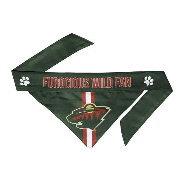 Bandana para mascotas Minnesota Wild, talla XS