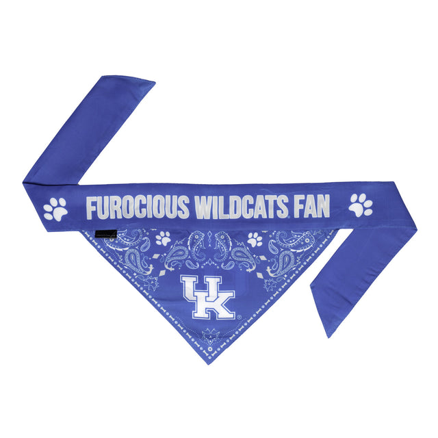 Pañuelo para mascotas Kentucky Wildcats, talla M