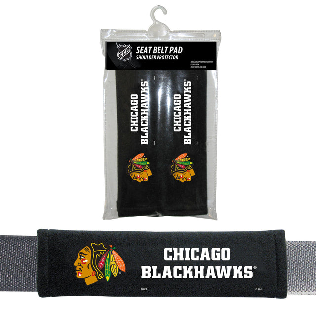 Almohadillas para cinturón de seguridad de Chicago Blackhawks CO