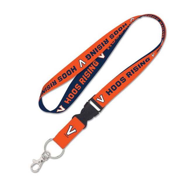 Cordón de Virginia Cavaliers/College Vault con hebilla desmontable de 1"