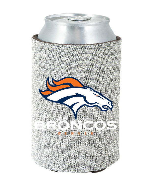 Porta latas Kolder Kaddy de los Denver Broncos - Brillantina