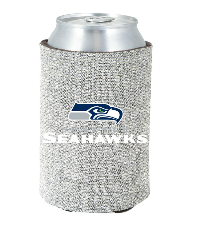 Porta latas Kolder Kaddy de los Seattle Seahawks - Brillantina