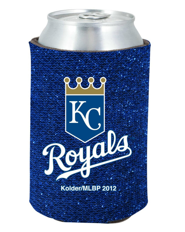 Soporte para latas de cerveza Kolder Kaddy de los Kansas City Royals, con purpurina