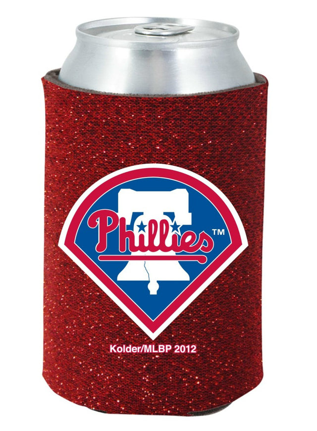 Soporte para latas Kolder Kaddy de los Philadelphia Phillies, color rojo brillante