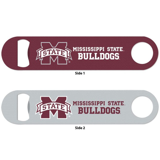 Mississippi State Bulldogs Metal Bottle Opener 2 Sided