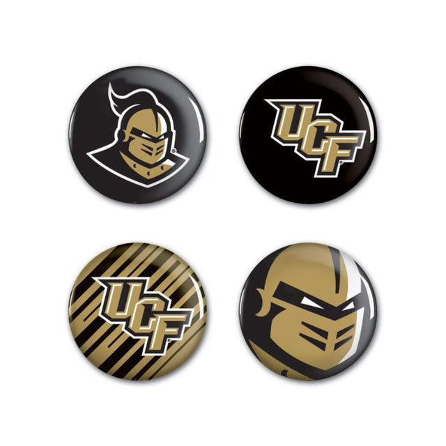 UCF Knights Button 4 Pack 1 1/4" Rnd