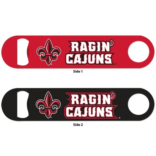 路易斯安那州 - Lafayette Ragin Cajuns 金属开瓶器 2 面