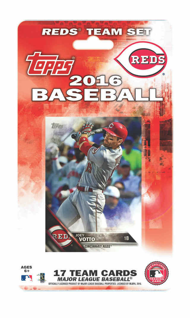 Conjunto de equipos Topps de los Cincinnati Reds - 2016 CO