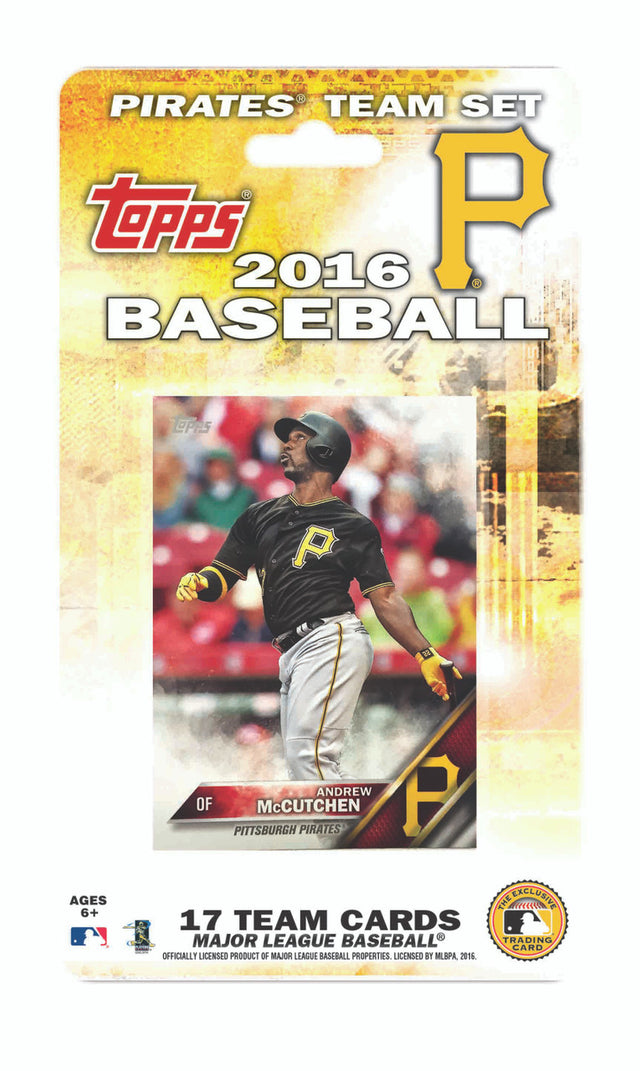 Pittsburgh Pirates Topps Team Set 2016