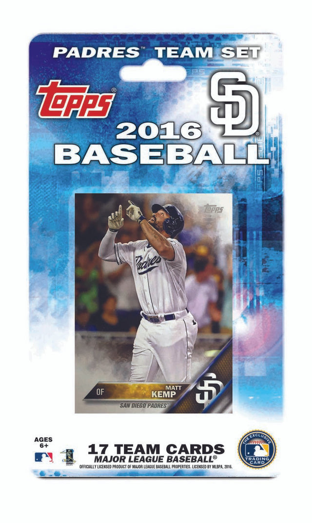 San Diego Padres Topps Team Set - 2016