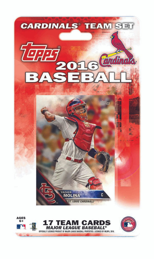 Conjunto de equipos Topps de los St. Louis Cardinals - 2016