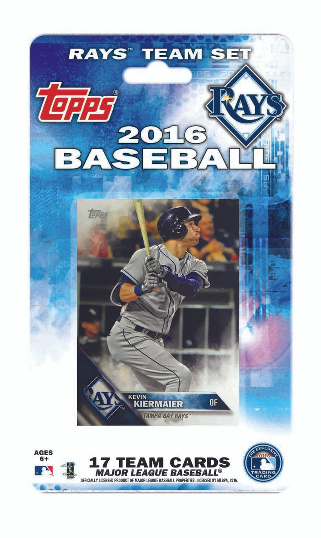 Conjunto de equipos Topps de los Tampa Bay Rays - 2016 CO