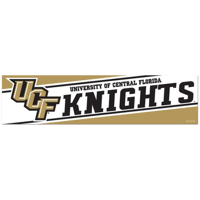 UCF Knights Bumper Strip 3" x 12"