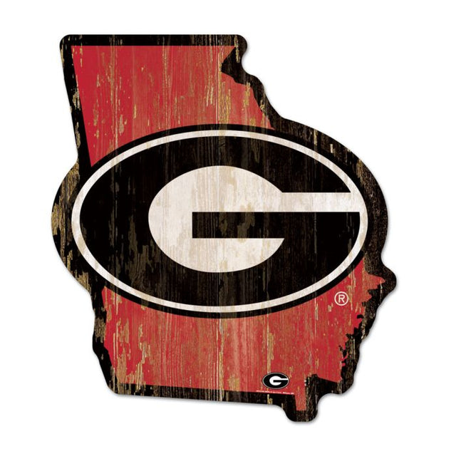 Georgia Bulldogs STATE SHAPE