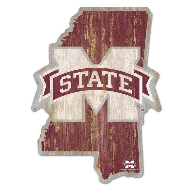 Mississippi State Bulldogs STATE SHAPE