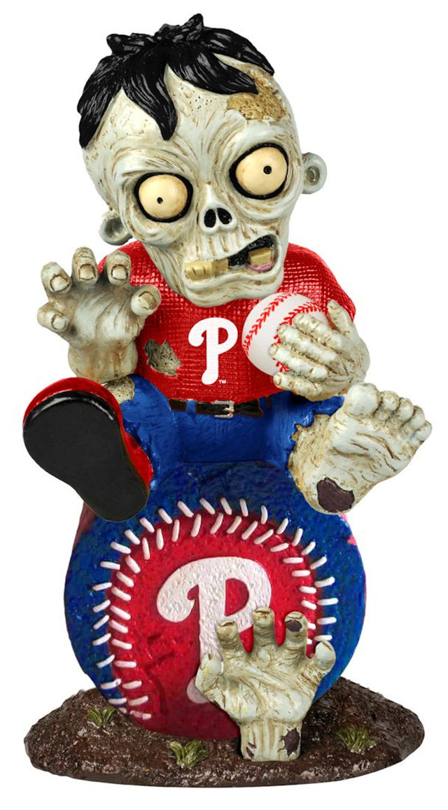 Philadelphia Phillies Zombie Figurine - On Logo CO