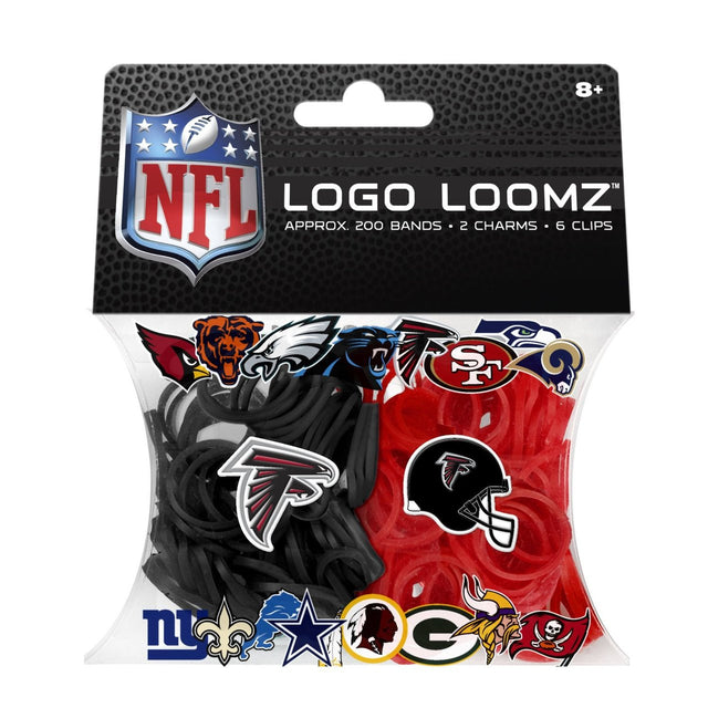 Paquete de relleno de tela Loomz con el logotipo de los Atlanta Falcons