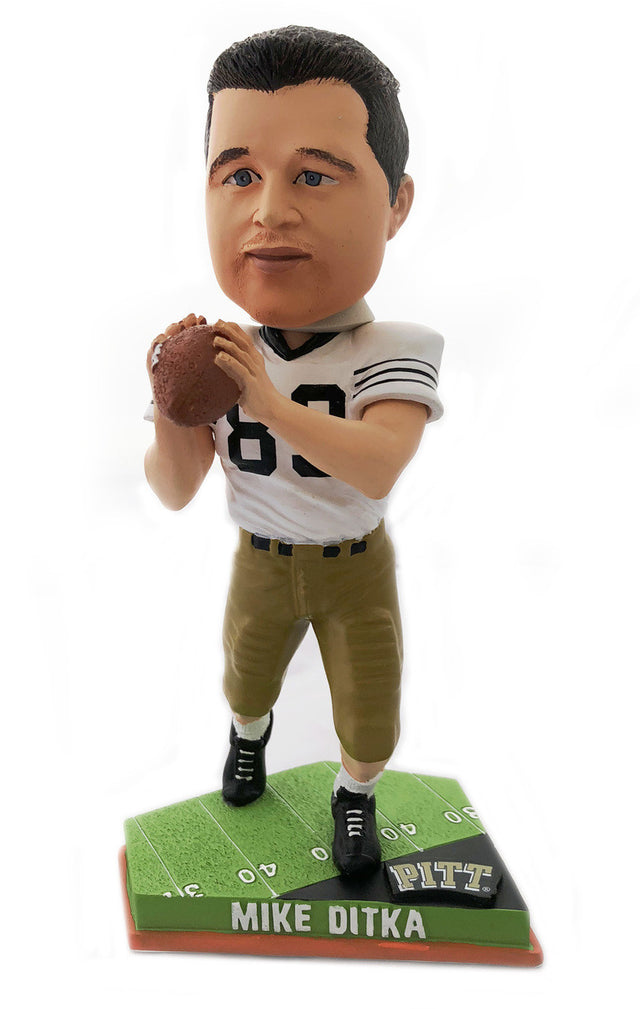 Muñeco cabezón coleccionable Forever de Mike Ditka de los Pittsburgh Panthers