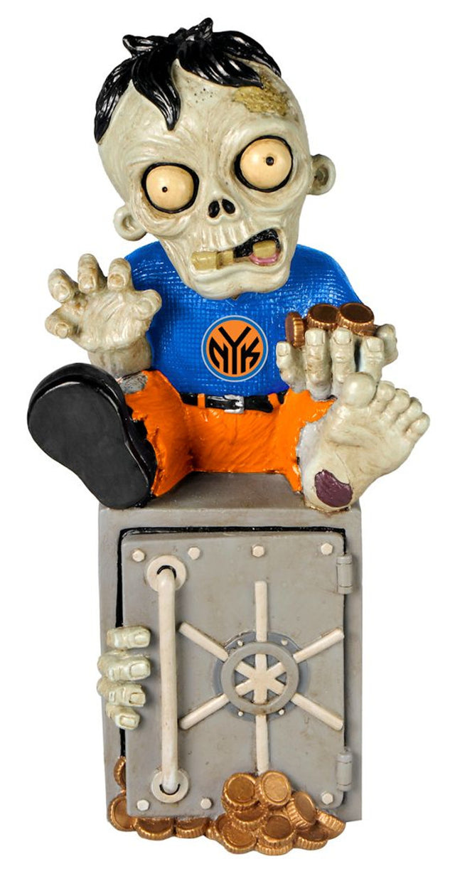 Banco de figuras de zombis de los New York Knicks CO