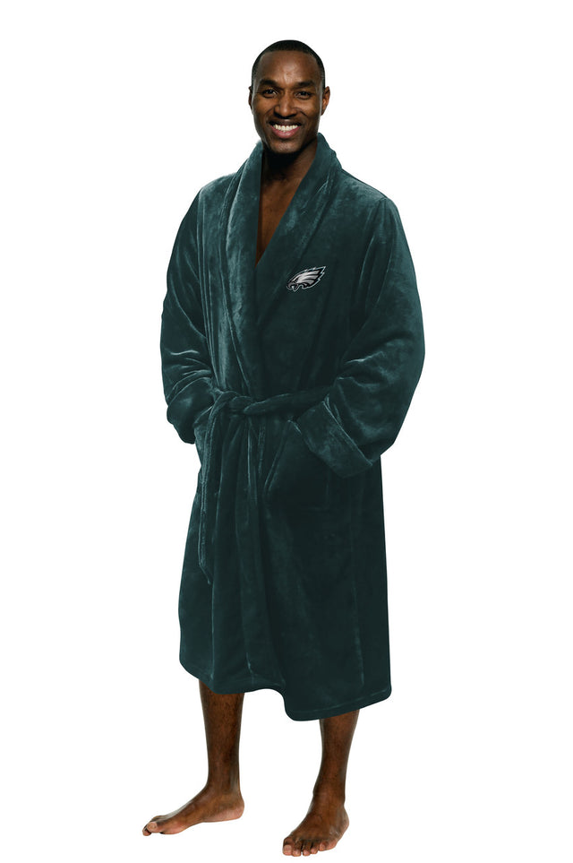 Bata de baño de los Philadelphia Eagles, talla L/XL