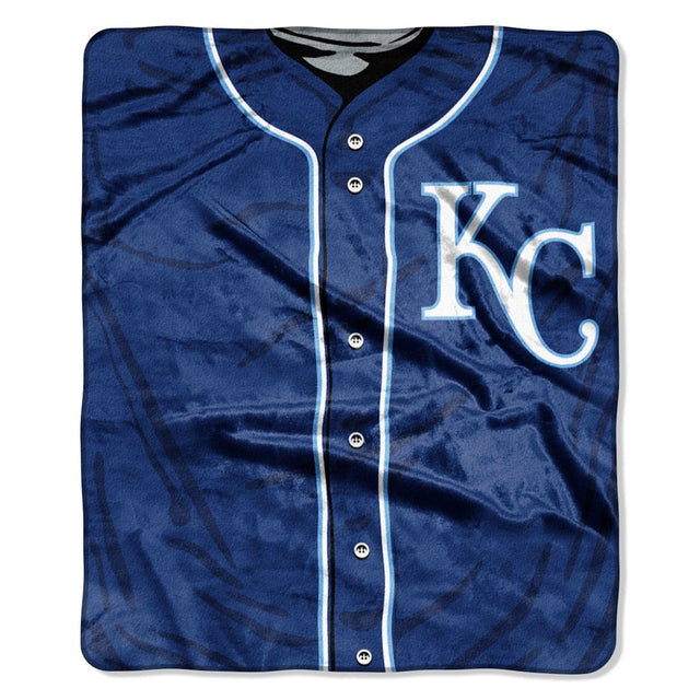 Manta de los Kansas City Royals de 50 x 60 cm con diseño de camiseta de Raschel