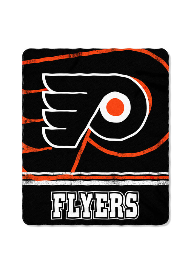 Manta polar de los Philadelphia Flyers de 50 x 60 pulgadas