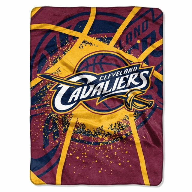 Manta de los Cleveland Cavaliers de 60 x 80 cm con diseño de juego de sombras de Raschel