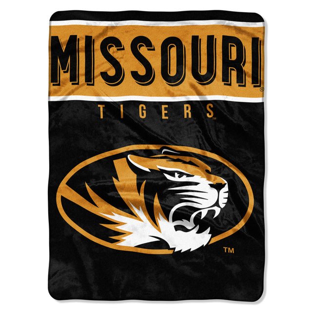 Manta de los Tigres de Missouri de 60 x 80 cm, diseño básico de Raschel