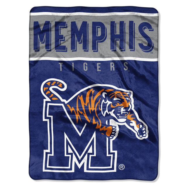 Manta Memphis Tigers 60x80 Diseño básico Raschel