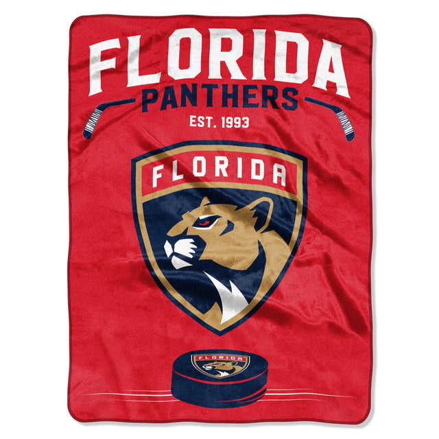 Manta de los Florida Panthers de 60 x 80 cm con diseño inspirado en Raschel