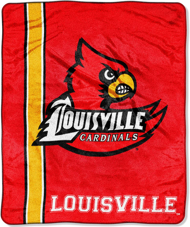 Manta de los Cardenales de Louisville de 50 x 60 pulgadas, de Raschel