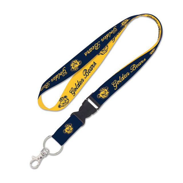 California Golden Bears Lanyard w/detachable buckle 1"