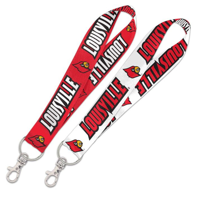 Louisville Cardinals Lanyard Key Strap 1"