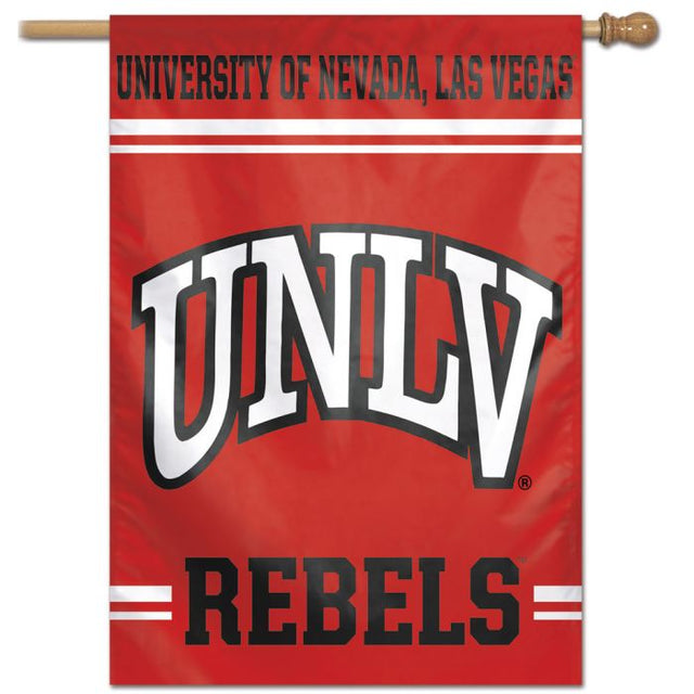 Bandera vertical de los Rebeldes de la UNLV de 28" x 40"