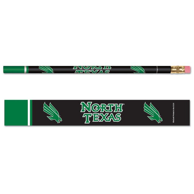 North Texas Mean Green Pencil 6-pack