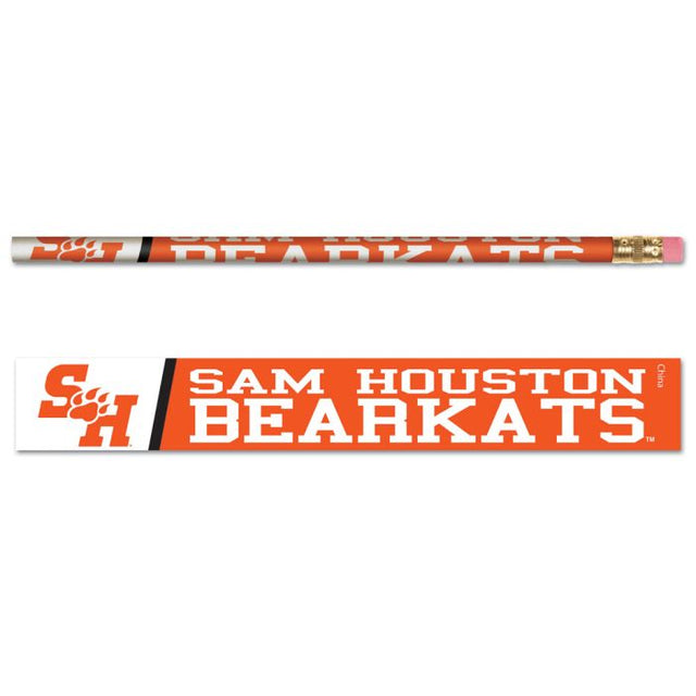 Paquete de 6 lápices Bearkats de Sam Houston State