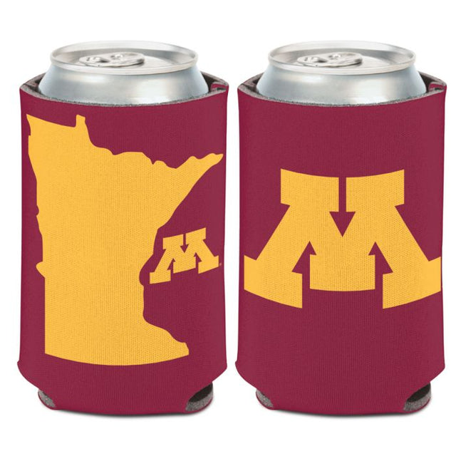 Minnesota Golden Gophers STATE SHAPE Can Cooler 12 oz.